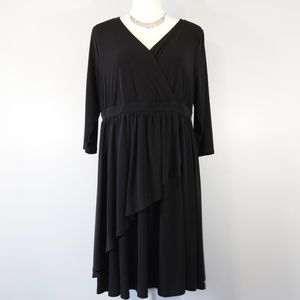 Torrid Black Sheath Career Dress - 1X/14-16